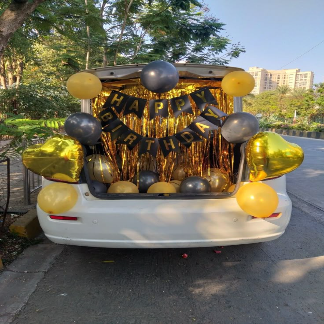 Car Boot Birthday Decorations in Jaipur Car Boot Birthday Decorations